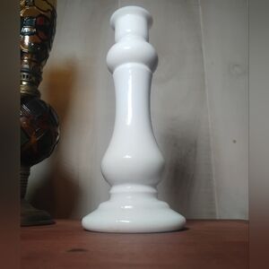 E.O. Brody Milk Glass 8"